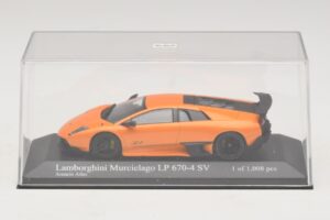 Lamborghini Murcielago LP670-4 SV Oranssi Metallic Minichamps 1:43 400103942 Metalli — kuva 4 / 5