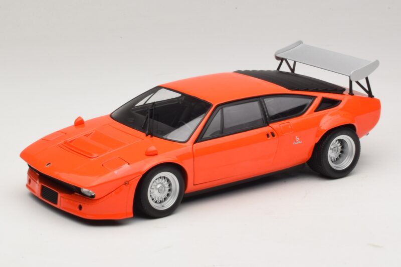 Lamborghini Urraco Rally Oranssi Kyosho 1:18 08445P Metalli