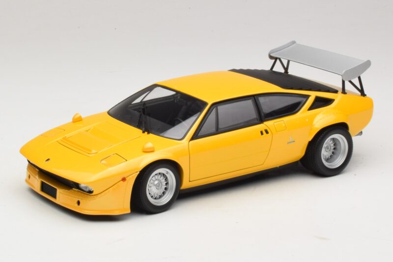 Lamborghini Urraco Rally Pearl Yellow Kyosho 1:18 08445GY Metalli
