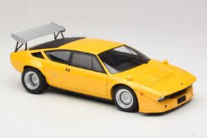 Lamborghini Urraco Rally Pearl Yellow Kyosho 1:18 08445GY Metalli — kuva 6 / 8