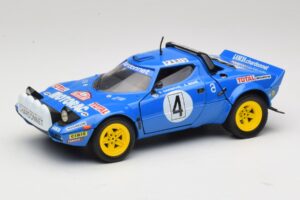 Lancia Stratos HF #4 B. Darniche / A. Mahe Rally Monte Carlo 1979 Solido 1:18 9019 Metalli
