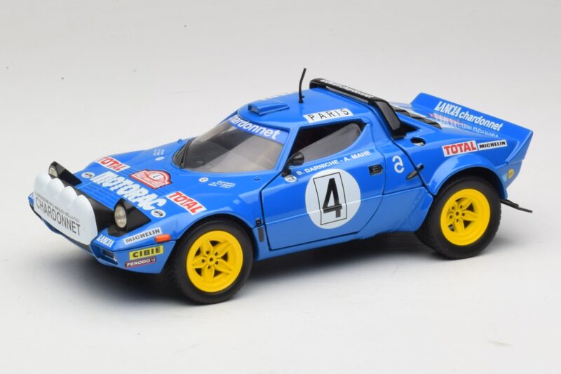Lancia Stratos HF #4 B. Darniche / A. Mahe Rally Monte Carlo 1979 Solido 1:18 9019 Metalli