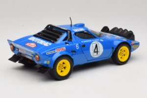 Lancia Stratos HF #4 B. Darniche / A. Mahe Rally Monte Carlo 1979 Solido 1:18 9019 Metalli — kuva 3 / 8