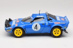 Lancia Stratos HF #4 B. Darniche / A. Mahe Rally Monte Carlo 1979 Solido 1:18 9019 Metalli — kuva 4 / 8
