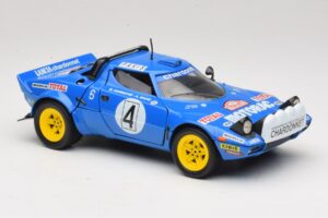 Lancia Stratos HF #4 B. Darniche / A. Mahe Rally Monte Carlo 1979 Solido 1:18 9019 Metalli — kuva 6 / 8