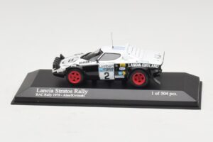 Lancia Stratos Rally #2 M. Alen / I. Kivimaki RAC Rally 1979 Minichamps 1:43 430791202 Metalli