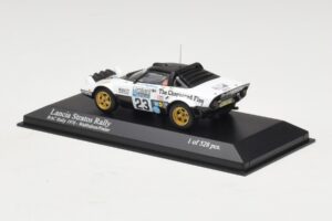 Lancia Stratos Rally #23 Walfridson / Frazer RAC Rally 1976 Minichamps 1:43 430761223 Metalli — kuva 3 / 5
