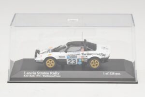 Lancia Stratos Rally #23 Walfridson / Frazer RAC Rally 1976 Minichamps 1:43 430761223 Metalli — kuva 4 / 5