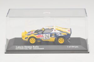 Lancia Stratos Rally #24 F. Tabaton / Radaelli San Remo Rally 1980 Minichamps 1:43 430801224 Metalli — kuva 4 / 5