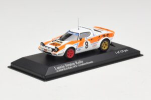 Lancia Stratos Rally #8 Livieratos / Manolis Acropolis Rally 1978 Minichamps 1:43 430781208 Metalli — kuva 2 / 5