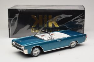 Lincoln Continental Convertible Turkoosi Metallic KK-Scale 1:18 KKDC181524 Metalli — kuva 7 / 7