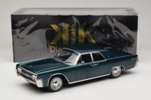 Lincoln Continental Tummanvihreä Metallic Matrix Reloaded & Revolutions KK-Scale 1:18 KKDC181481 Metalli — kuva 6 / 6