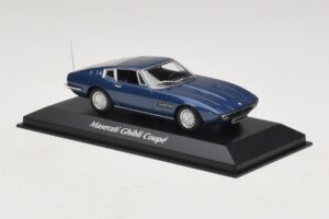 Maserati Ghibli Sininen Metallic Maxichamps 1:43 940123321 Metalli — kuva 3 / 5