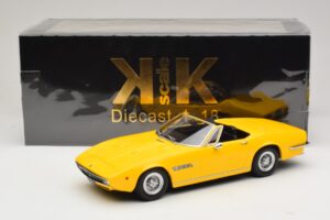 Maserati Ghibli Spyder Keltainen KK-Scale 1:18 KKDC181303 Metalli — kuva 7 / 7