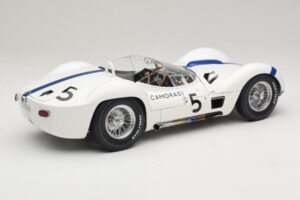 Maserati Tipo 61 #5 Camoradi S. Moss / D. Gurney 1000km Nurburgring Winner 1960 Minichamps 1:12 120601205 Metalli — kuva 3 / 8