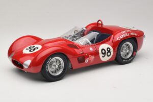 Maserati Tipo 61 #98 C. Shelby Times Mirror GP For Sportscars 1960 Minichamps 1:12 Maserati Tipo 61 #98 C. Shelby Times Mirror GP For Sportscars 1960 Minichamps 1:12 120601298 Metalli