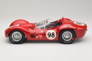 Maserati Tipo 61 #98 C. Shelby Times Mirror GP For Sportscars 1960 Minichamps 1:12 120601298 Metalli — kuva 3 / 8