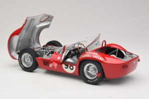 Maserati Tipo 61 #98 C. Shelby Times Mirror GP For Sportscars 1960 Minichamps 1:12 120601298 Metalli — kuva 5 / 8