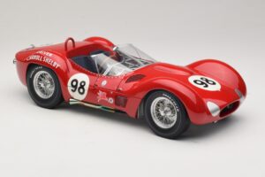 Maserati Tipo 61 #98 C. Shelby Times Mirror GP For Sportscars 1960 Minichamps 1:12 120601298 Metalli — kuva 6 / 8