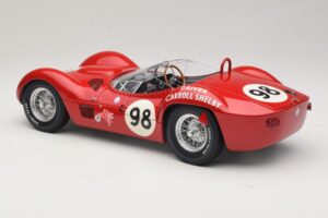 Maserati Tipo 61 #98 C. Shelby Times Mirror GP For Sportscars 1960 Minichamps 1:12 120601298 Metalli — kuva 7 / 8