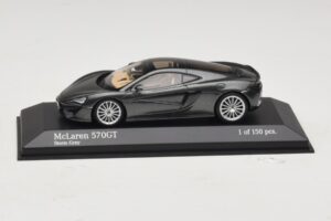 McLaren 570GT Storm Grey Minichamps 1:43 537154520 Metalli