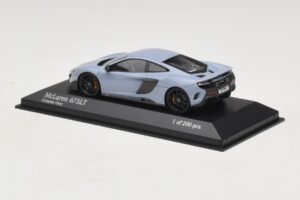 McLaren 675LT Ceramic Grey Minichamps 1:43 537154420 Metalli — kuva 3 / 5