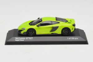 McLaren 675LT Napier Green Minichamps 1:43 537154422 Metalli