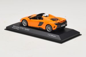 McLaren 675LT Spider Oranssi Minichamps 1:43 537154431 Metalli — kuva 3 / 5