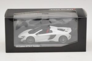 McLaren 675LT Spider Silica White Minichamps 1:43 537154432 Metalli — kuva 5 / 5