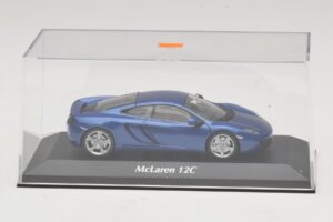 McLaren MP4-12C Blue Metallic Maxichamps 1:43 940133021 Metalli — kuva 4 / 5