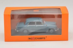 Mercedes 180 W120 Sininen Maxichamps 1:43 940033102 Metalli — kuva 5 / 5