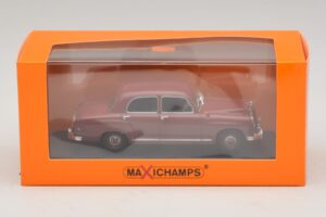 Mercedes 180 W120 Punainen Maxichamps 1:43 940033101 Metalli — kuva 5 / 5