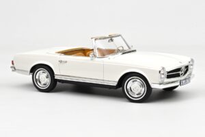 Mercedes 230 SL W113 Pagoda Valkoinen Norev 1:12 123800 Metalli