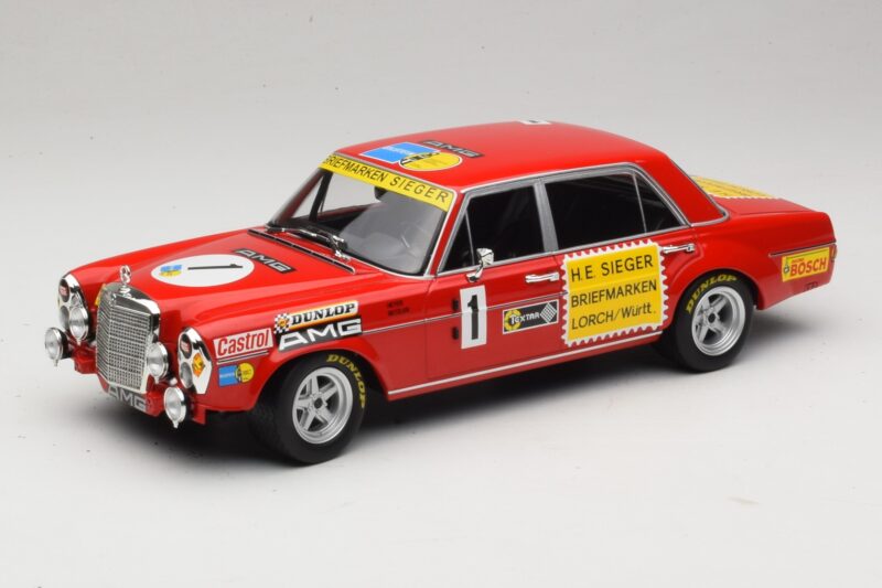Mercedes 300 SEL 6.8 #1 H. Heyer / Betzler 24 Hours of Nurburgring 1972 Minichamps 1:18 155723401 Metalli