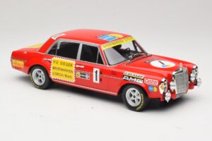Mercedes 300 SEL 6.8 #1 H. Heyer / Betzler 24 Hours of Nurburgring 1972 Minichamps 1:18 155723401 Metalli — kuva 4 / 6
