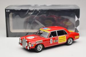 Mercedes 300 SEL 6.8 #1 H. Heyer / Betzler 24 Hours of Nurburgring 1972 Minichamps 1:18 155723401 Metalli — kuva 6 / 6