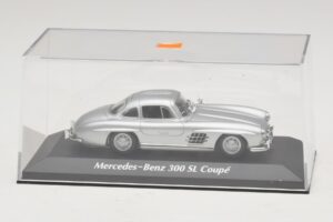 Mercedes 300 SL W198 Hopea Maxichamps 1:43 940039000 Metalli — kuva 4 / 5