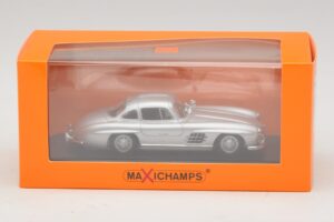 Mercedes 300 SL W198 Hopea Maxichamps 1:43 940039000 Metalli — kuva 5 / 5