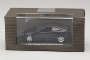 Mercedes C-Class Sportscoupe CL203 Blue Metallic Bundespressball Minichamps 1:43 MB010 Metalli — kuva 5 / 5