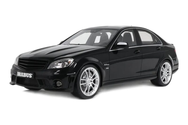 Mercedes C63 AMG W204 Brabus B63S Obsidian Black GT Spirit 1:18 GT582 Hartsi