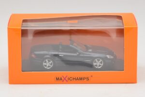 Mercedes SL R230 Sininen Metallic Maxichamps 1:43 940037531 Metalli — kuva 5 / 5