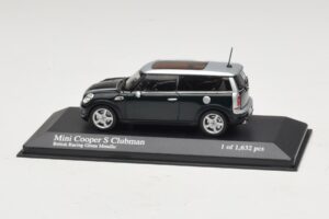 Mini Cooper S Clubman R55 Vihreä Hopea Minichamps 1:43 Mini Cooper S Clubman R55 Vihreä Hopea Minichamps 1:43 431138670 Metalli