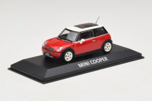Mini Cooper S R53 Punainen Panoraamakatolla Minichamps 1:43 MINI024 Metalli — kuva 2 / 5