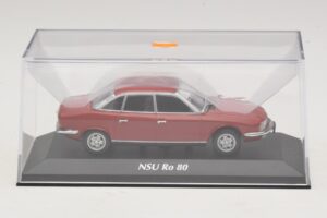 NSU Ro 80 Punainen Maxichamps 1:43 940015402 Metalli — kuva 4 / 5