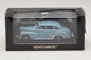 Opel Kapitän Sininen Minichamps 1:43 430043308 Metalli — kuva 5 / 5