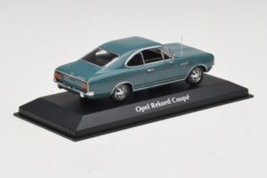 Opel Rekord C Coupe Sininen Maxichamps 1:43 940046121 Metalli — kuva 2 / 5