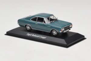 Opel Rekord C Coupe Sininen Maxichamps 1:43 940046121 Metalli — kuva 3 / 5