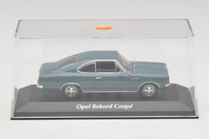 Opel Rekord C Coupe Sininen Maxichamps 1:43 940046121 Metalli — kuva 4 / 5