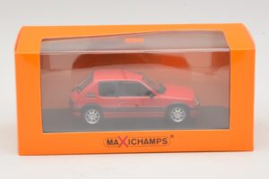 Peugeot 205 GTi Punainen Maxichamps 1:43 940112300 Metalli — kuva 5 / 5