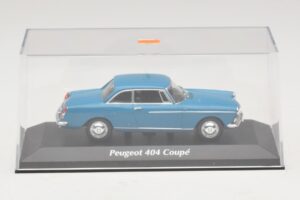 Peugeot 404 Coupé Sininen Maxichamps 1:43 940112921 Metalli — kuva 4 / 5